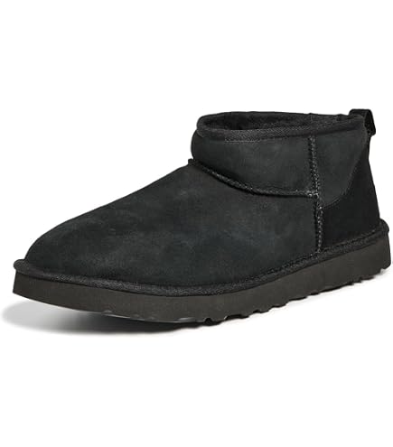 Amazon.com | UGG Men's Cl Ultra Mini Weather Hybrid Boot, Black
