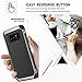 BENTOBEN Note 8 Case,Galaxy Note 8 Case, 2 in 1 Drop Protection Anti-Scratch Hybrid PC with Carbon Fiber Texture Shockproof Protective Phone Case for Samsung Galaxy Note 8 (6.3 inch) Black/Gray