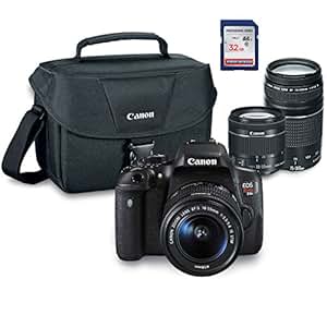 Amazon.com : Canon EOS Rebel T6i Digital SLR Camera Kit