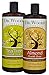 Dr. Woods Almond & Tea Tree Castile Soap, Body Wash with Organic Shea Butter Variety 2 Pack
