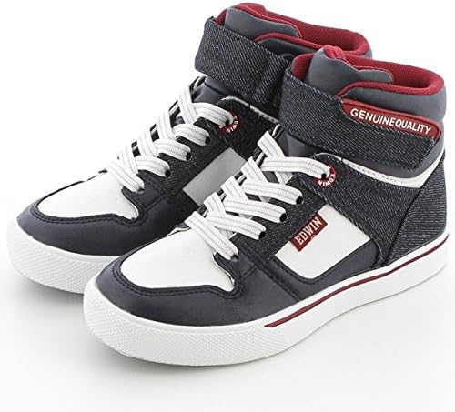 Amazon エドウィン 雑貨 Edwin キッズスニーカー 防水ハイカット シロ 23 0 Edwin エドウィン 雑貨 シューズ バッグ