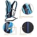 YISMEET Hydration Backpack, Water Rucksack Bladder Bag Lightweight Pouch Packs + 2L (70 oz) Water Reservoir, Hydration Pack