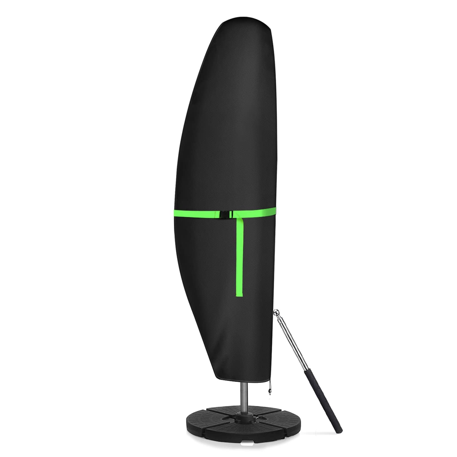 Umbrella Cover, Cantilever Parasol Cover (Black, 280x30x81/46cm(600D))