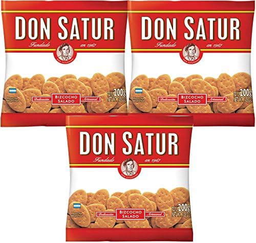 Don Satur Bizcochos Salados 3 Pack (600g) Salted Biscuit