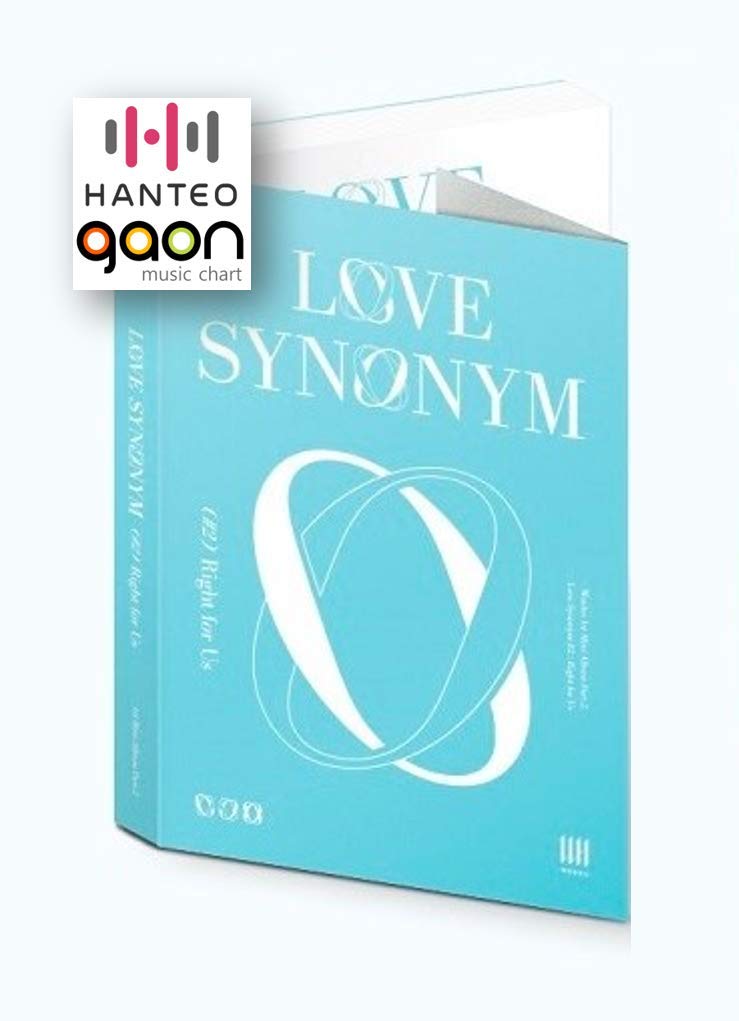 Wonho- Love Synonym #2 Right for Us [Ver.1] (1st Mini Album Part.2) [Pre Order] CD+Photobook+Others with Tracking, Extra Decorative Stickers, Photocards