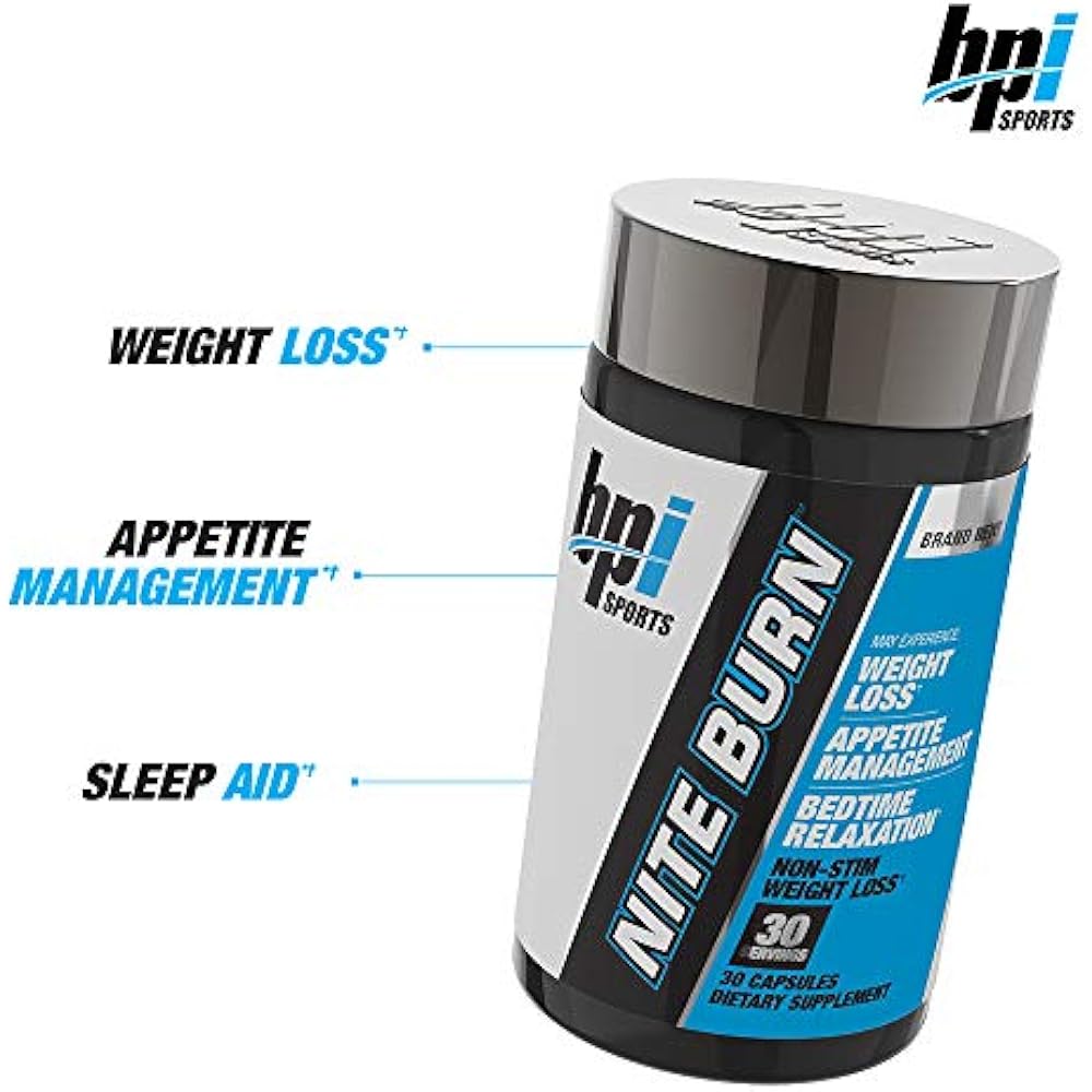 Nite Burn &ndash Fat Burner Sleeping Pill KetoFriendly Weight Loss