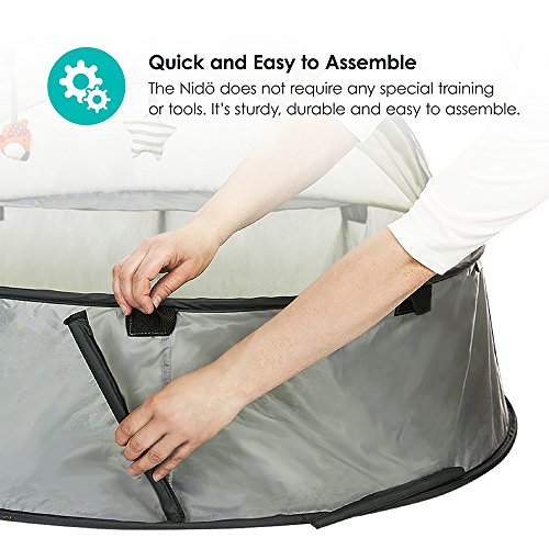 Nidö Mini - 2-in-1 Travel & Play Tent