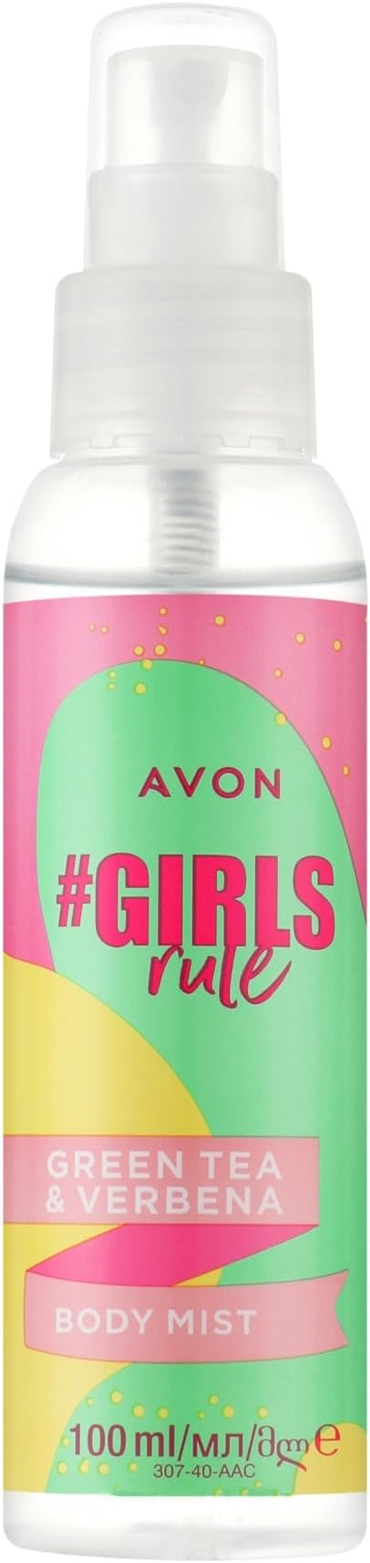 Avon Girls Rule 100ml Green Tea & Verbena Body Mist Spray