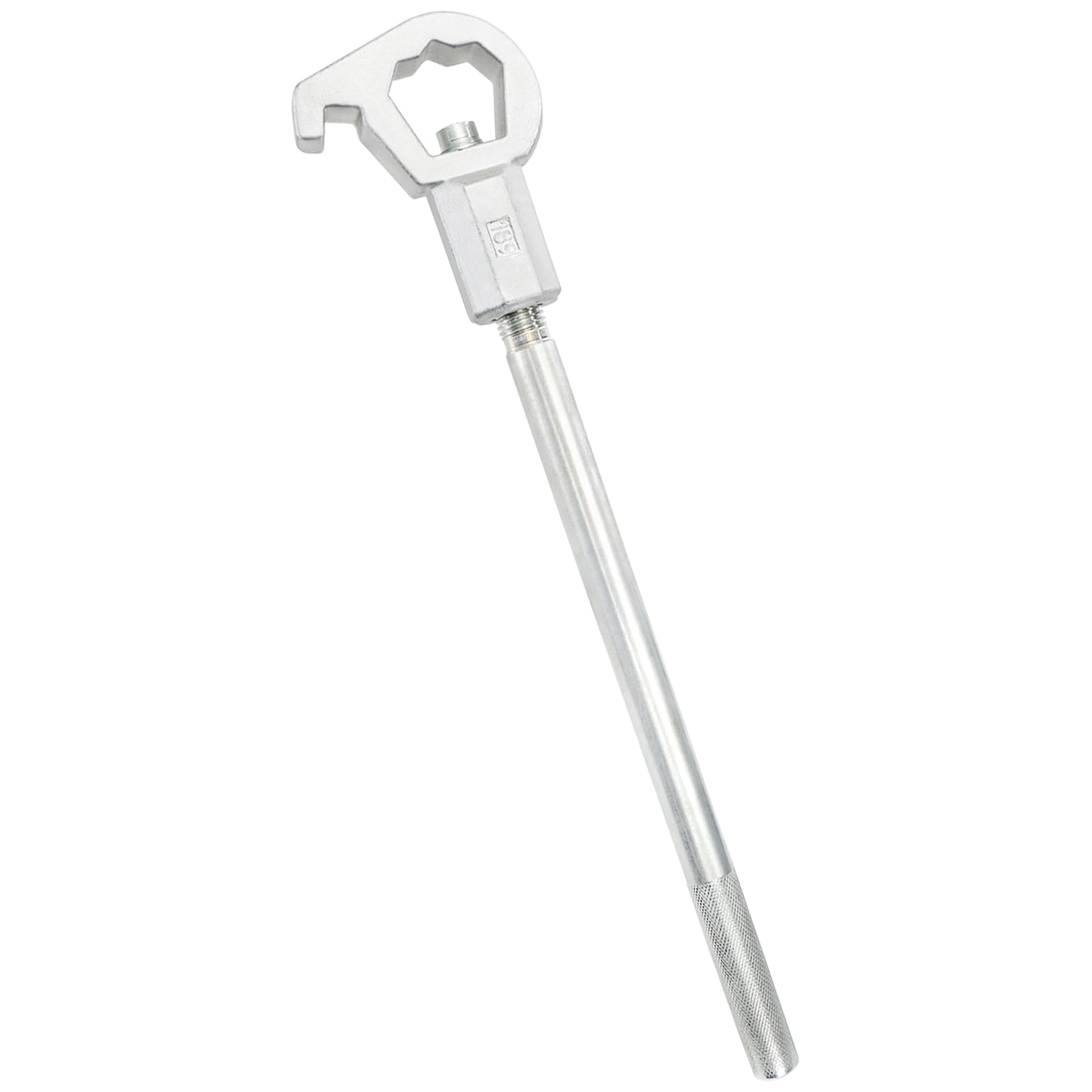 Photo 1 of Hedume Heavy Duty Adjustable Hydrant Wrench, Fits 1-1/2" to 6" Bolt Head Sizes, Fire Equipment Hydrant Wrench for Loosening Caps and Opening Valves, Tightening Nuts, Pipes