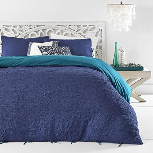 Azalea Skye Amara Duvet Cover Set, King, Navy