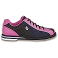 Bowlerstore Products 3G Ladies Kicks Bowling Shoes- Black/Pink (7 1/2 M US, Black/Pink)