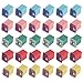 Jcase FMX Fuses Assortment 30 Flosser Low Profile Fuse Female Maxi Fuse Mini Automotive Box Shaped Fuses Kit 20 30 40 50 60 Amp