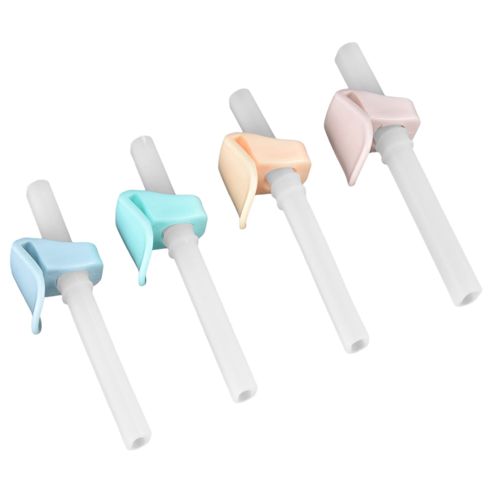 Silicone Baby Straws - Self-Feeding Baby Feeding Straws