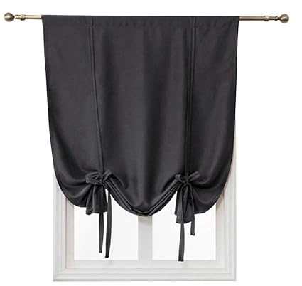 Amazon Com Homeyho Tie Up Shades For Small Windows Tie Up