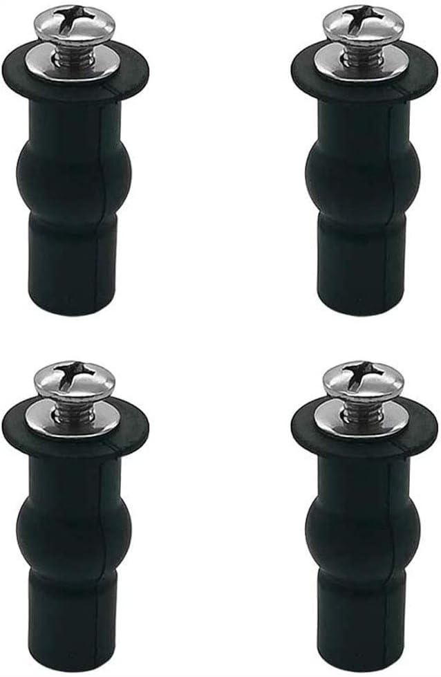 HO Toilet Seat Fixings 2 works Rubber Expansion Bolts Stainless Steel Toilet Fixing Hinges Rubber Extendable Screws