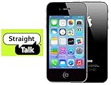 Apple iPhone 4 16GB, BLACK, for Straight Talk, No Contract, Prepaid, USE VERIZON'S NETWORK (Wireless Phone Accessory)