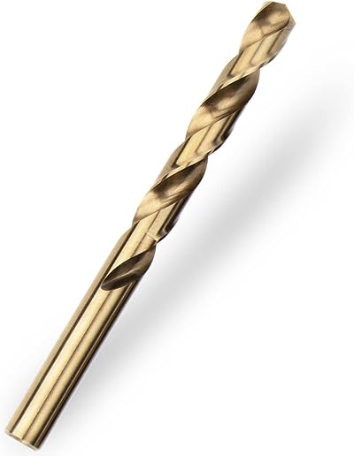 Meccion HSS Cobalt Jobber Drill Bit 13mm - DIN 338 Twist Drill for Metal