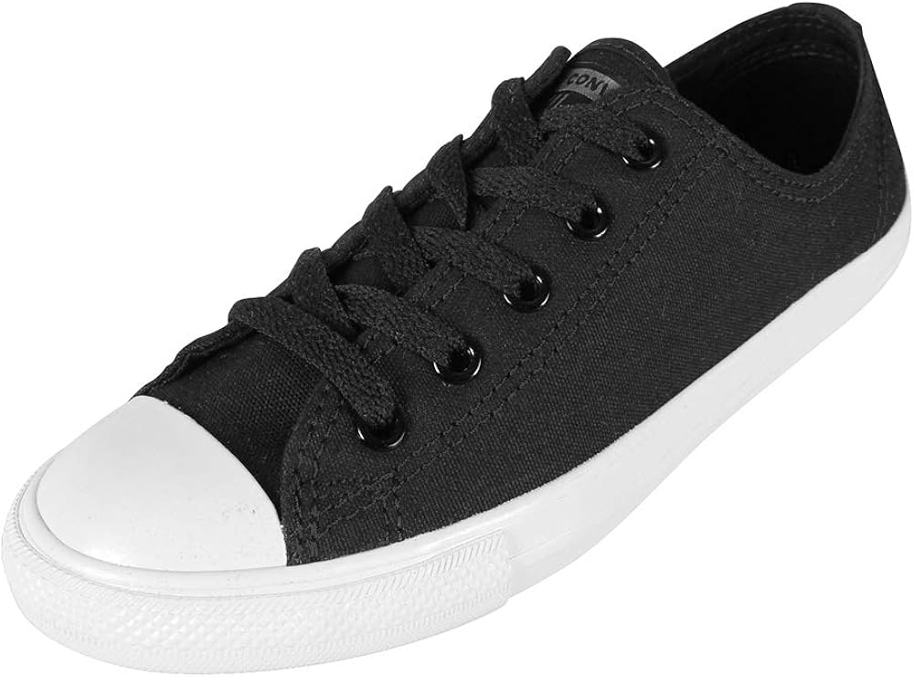 converse dainty ox black