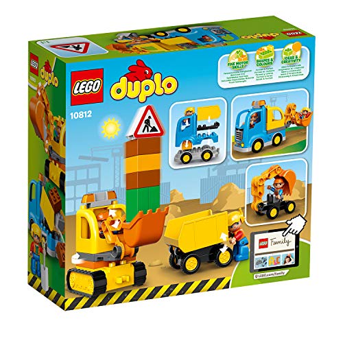 LEGO DUPLO 10812 - Bagger & Lastwagen | Kleinkind Spielzeug ab 2 Jahren – Bild 8