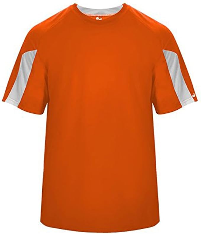 Amazon.com: Badger 4176 Striker Tee Burnt Orange/White M: Clothing