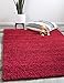 Unique Loom Solid Shag Collection Area Rug (5' 1