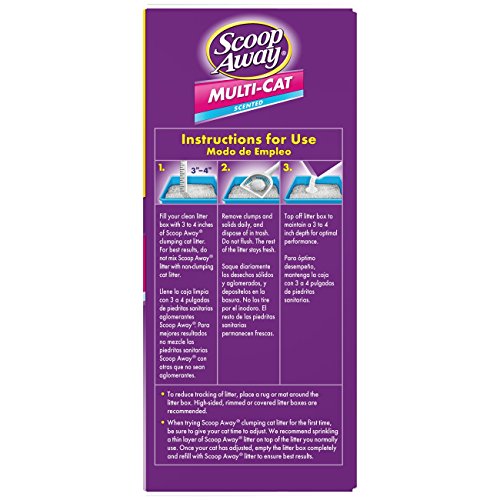Scoop Away Multi-Cat, Scented Cat Litter, 25 Pounds
