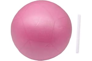 WIXUIPR Pilates Ball 6 Inch Small Exercise Balls Premium PVC Stability for Balance Ball Core Fitness Equipment Pilates 6 Inch