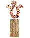 JEKANEL 1 Set 80cm Adult Party Hawaii Dress Hula Grass Skirt (Multicolor)