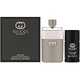 Gucci Guilty for Men By 2 Pc Gift Set (eau De Toilette 3.0 Oz + Deodorant Stick 2.4 Oz), 2count