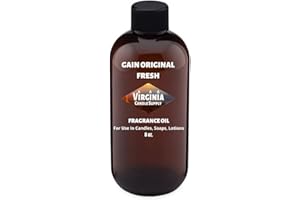 VIRGINIA CANDLE SUPPLY Gainy Original Type Fragrance Oil (Our Version of The Brand Name) (8 oz Bottle) for Candle Making, Soap Making, Tart Making, Room Sprays, Lotions, Car Fresheners, Slime, Bath Bombs, Warmers………