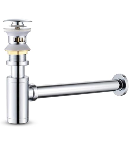 JIAN Brass Basin Basin Sink Tap Bottle Trappola Drain Score