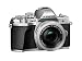Olympus OM-D E-M10 Mark III camera kit with 14-42mm EZ lens (silver), (Renewed)thumb 3
