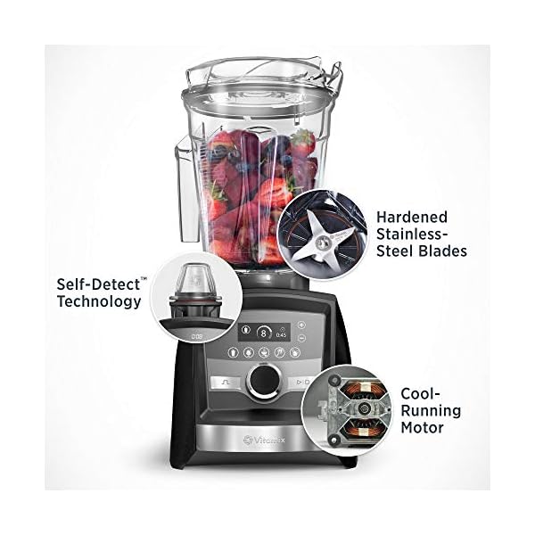 Vitamix A3500 Ascent Series Smart Blender, ProfessionalGrade, 64 oz