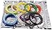 HATCHBOX 3D Pen-ABS1.75-SMP ABS 3D Pen Filament, Dimensional Accuracy +/- 0.05mm, 0.44lbs Total, 1.75mm, 12 Color Sample Pack - 20 Feet Per Color