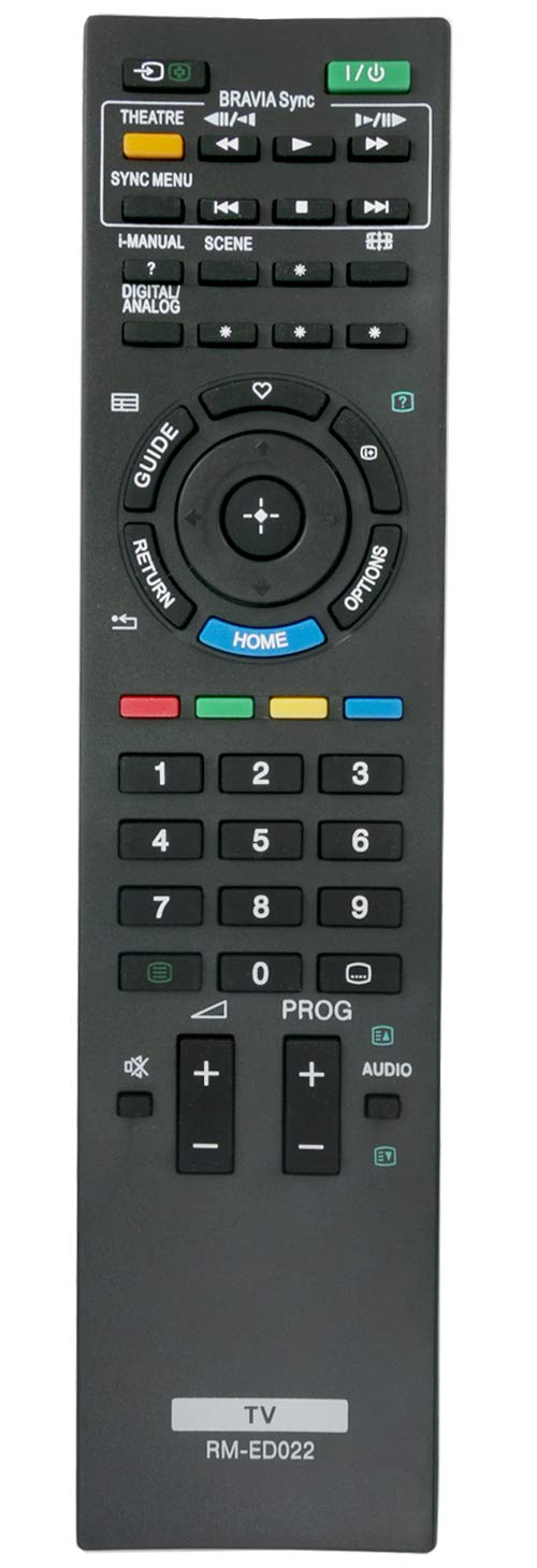 ALLIMITY RM-ED022 Replacement Remote Control for Sony LCD Bravia TV RMED022 KDL-22BX200 KDL-22BX200/W KDL-22EX302 KDL-26EX302 KDL-32BX300 KDL-32BX300U2 KDL-32BX301CEI KDL-32BX32BX301CEI