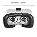 VRCRISP 3D VR Glasses Headset Virtual Reality Mobile Phone 3D Movies for iPhone 6s/6 plus/6/5s/5c/5 Samsung Galaxy s5/s6/note4/note5 and other phones Model B