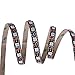 INVOLT WS2812B LED Strip Individually Addressable 60LED/M 3.2FT 1M, No Waterproof Flexible for DIY Decoration, DC 5V with Smart IC Chip Built-in Self Adhesive
