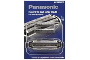 Panasonic Shaver Replacement Outer Foil and Inner Blade Set WES9013PC, Compatible with ARC3 3-Blade Shavers ES-LL41-K, ES8103S