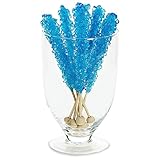 Blueberry Rock Candy Sticks (8)
