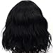 Amback Probeauty Sweety Collection Lolita 40CM Short Curly Women Lolita Anime Cosplay Wig + Wig Cap (Black)…