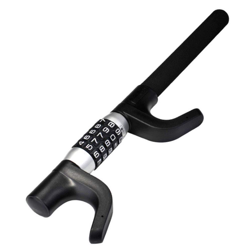 Anti-Theft Car Steering Wheel Lock Password Lock Universal Vehicle Security Protection Safety Double Hook Lock
