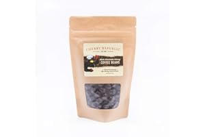 Cherry Republic Dark Chocolate Cherry Coffee Beans – Roasted Espresso Dark Chocolate Coffee Bean – One 8 oz bag