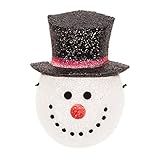Snowman Head Porch Light Cover Snowman