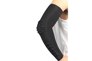 Padded Arm Sleeves Non-Slip Baseball Basketball Football Cycling Elbow Protector Arm Wraps For Men Women