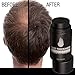 Hair Fibers for Thinning Hair For Women, Men. Plant-Based Formula for Instant Hairline & Bald Spot Coverage. Non-Itchy, Easy to Wash Out (Grey)