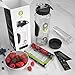 Infusion Pro 32 oz. Fruit Water Bottle Infuser with Insulated Sleeve & Infusion eBook :: Bottom Loading, Large Cage for More Flavor & Pulp Strainer :: Delicious, Healthy Way to Up Your Water Intake