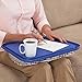 Lapdesks, Desk for Laptop Chair Student Studying Homework Writing Portable Dinner Tray Travel (Blue)thumb 1