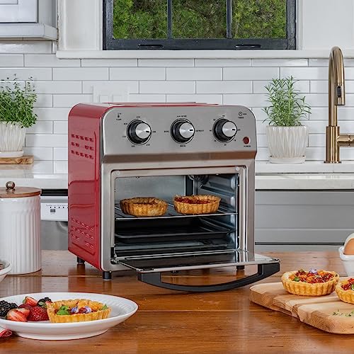 Paula Deen 12.6 Quart Convection Air Fryer Oven Red Pricepulse