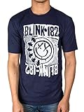 Official Blink 182 EU Deck T-Shirt Navy