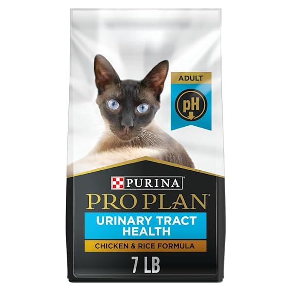 PURINA PRO PLAN URINARY TRACT CAT FOOD, CHICKEN AND RICE FORMULA – 7 LB. BAG